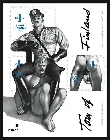 芬蘭傳奇同志藝術家「Tom of Finland」 前衛展現鬍鬚、皮革的情慾想像-NICEGAY